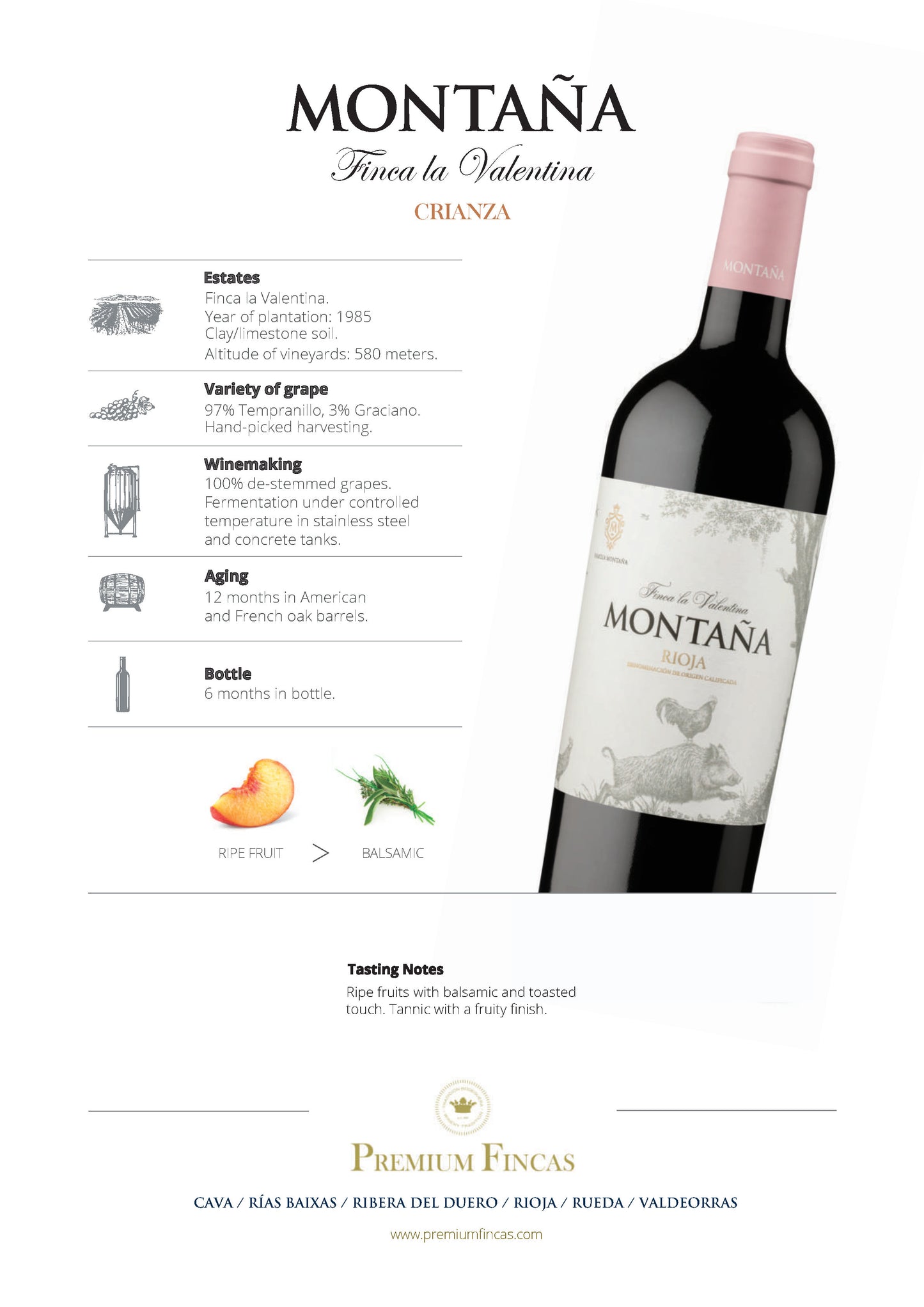 Montaña Finca La Valentina Crianza