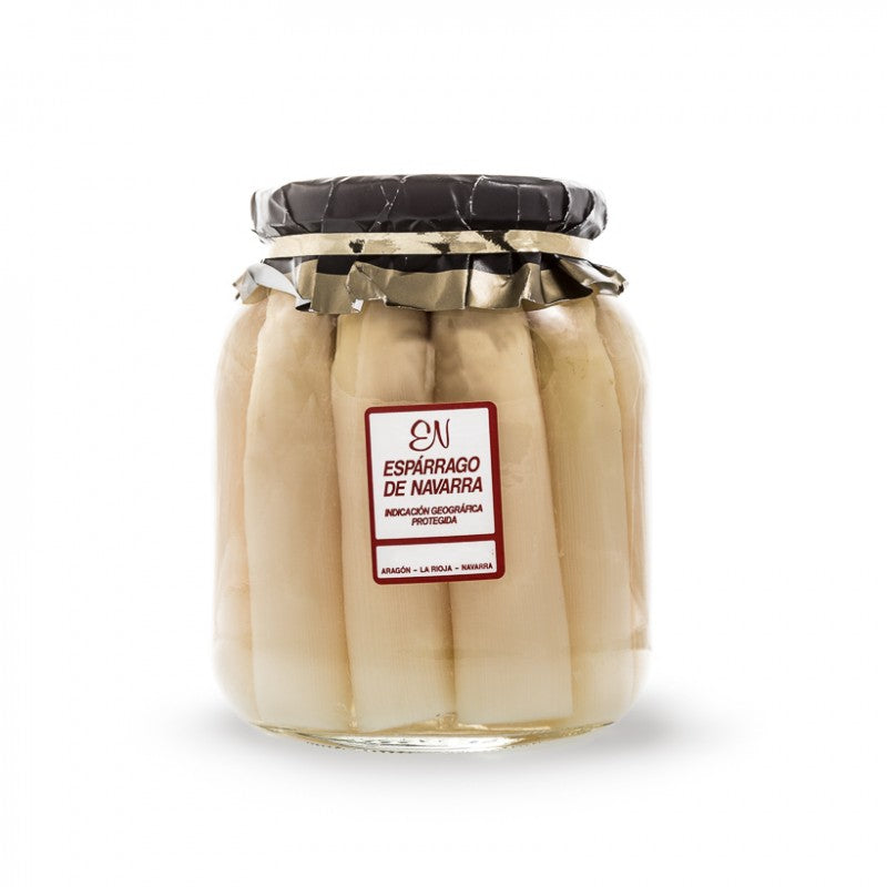 Jar of asparagus tips