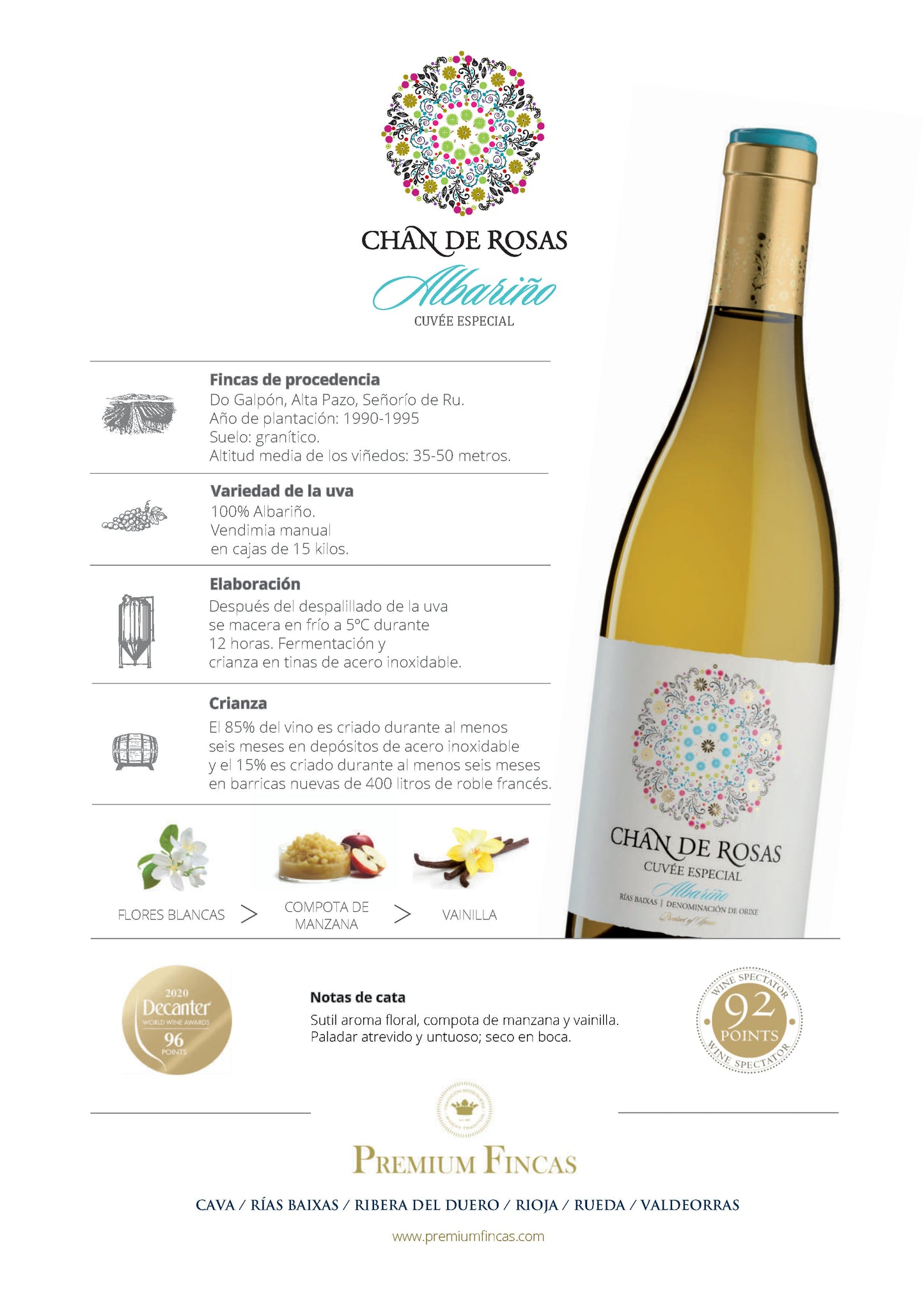 Chan de Rosas Cuvée Especial