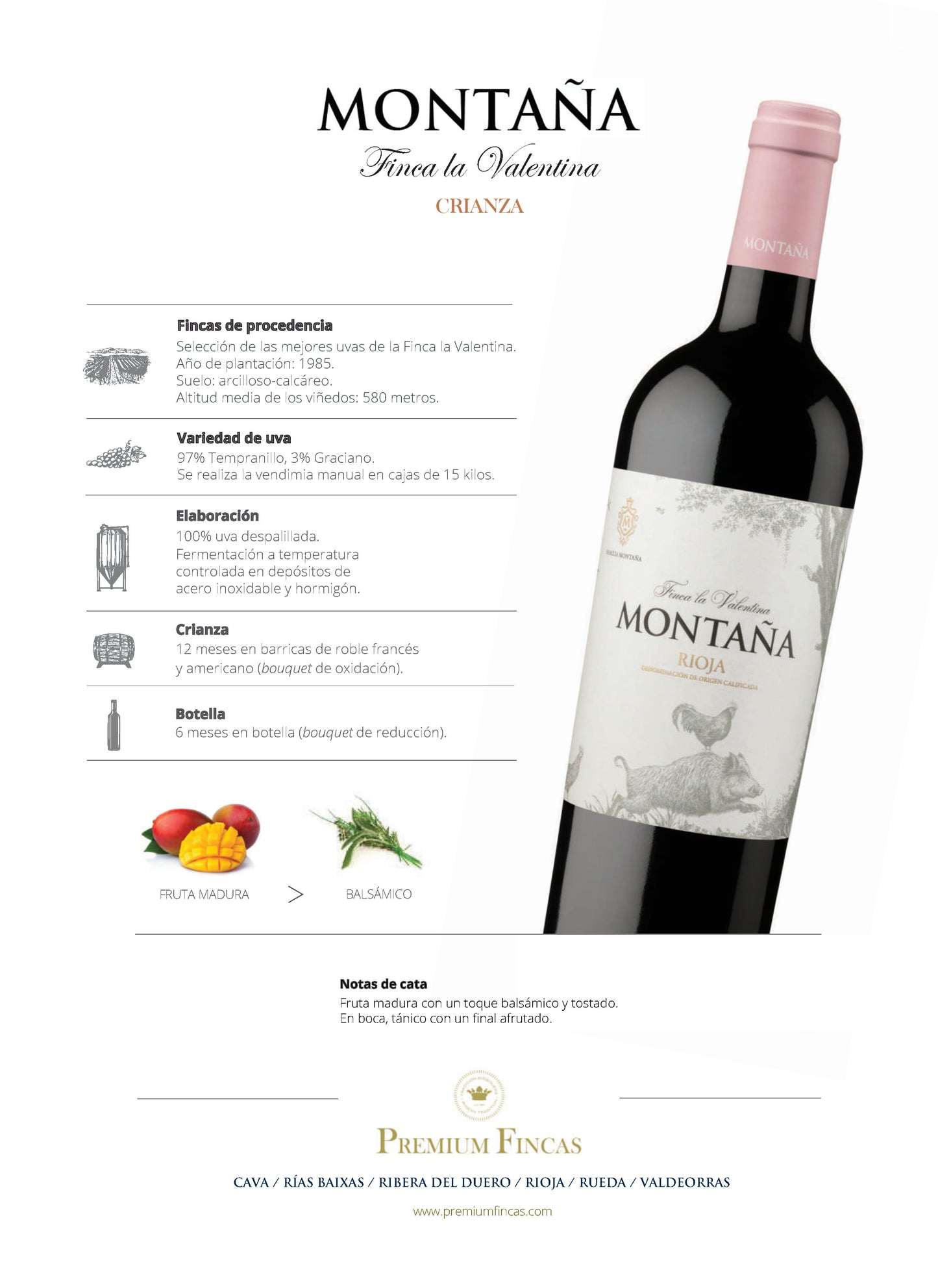 Montaña Finca La Valentina Crianza