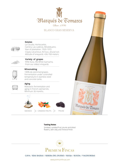 Marqués de Tomares Blanco Gran Reserva