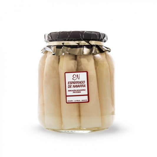 Bote de puntas de espárragos