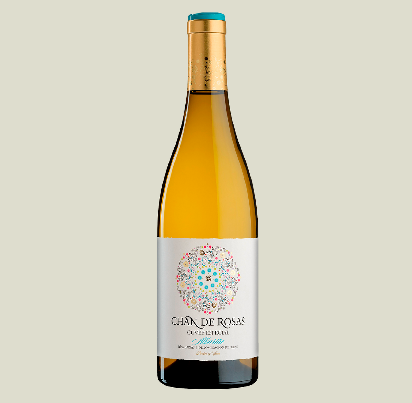 Vino blanco Albariño D.O. Rías Baixas Galicia España Crianza sobre lías